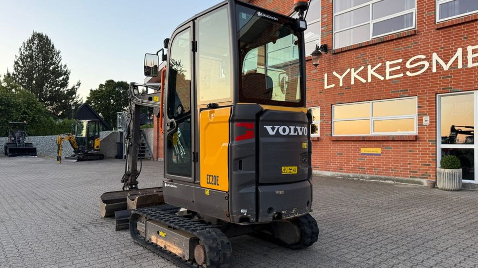 Bagger a típus Volvo EC20E, Gebrauchtmaschine ekkor: Gjerlev J. (Kép 8)