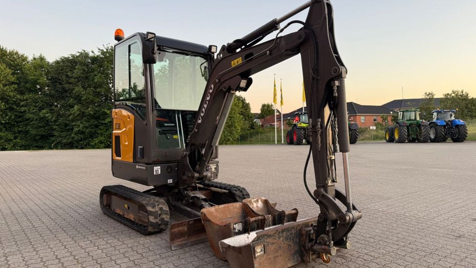 Bagger a típus Volvo EC20E, Gebrauchtmaschine ekkor: Gjerlev J. (Kép 4)