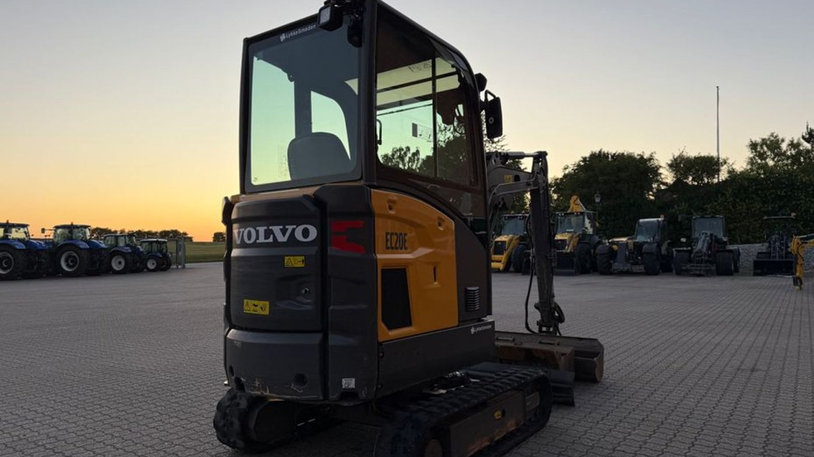 Bagger a típus Volvo EC20E, Gebrauchtmaschine ekkor: Gjerlev J. (Kép 5)