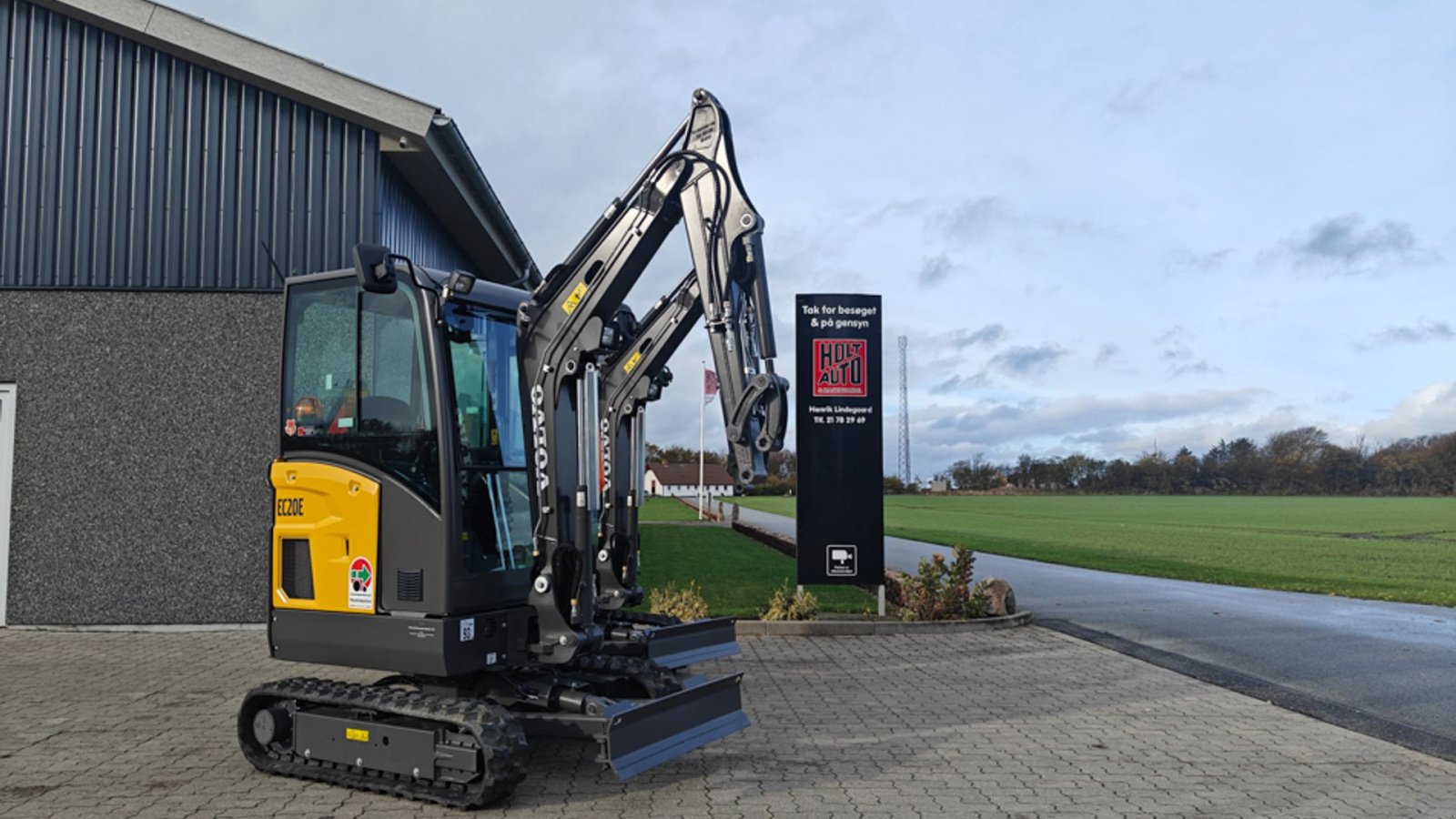 Bagger typu Volvo EC20E, Gebrauchtmaschine v Vrå (Obrázek 4)