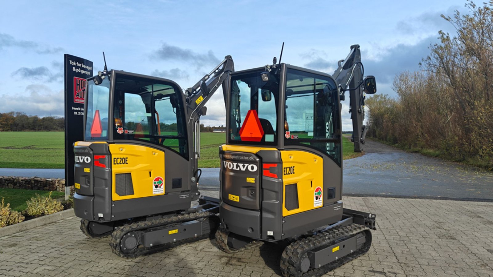 Bagger typu Volvo EC20E, Gebrauchtmaschine v Vrå (Obrázek 1)