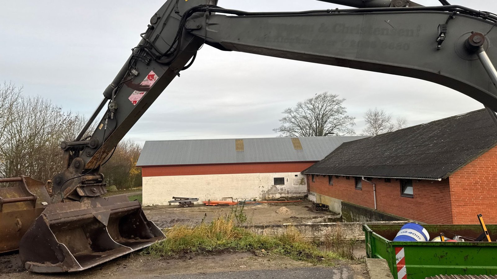Bagger типа Volvo EC210 BLC KUN 4300 TIMER! MED GRAVESKOVL OG KIPBAR PLANERSKOVL!, Gebrauchtmaschine в Nørager (Фотография 4)