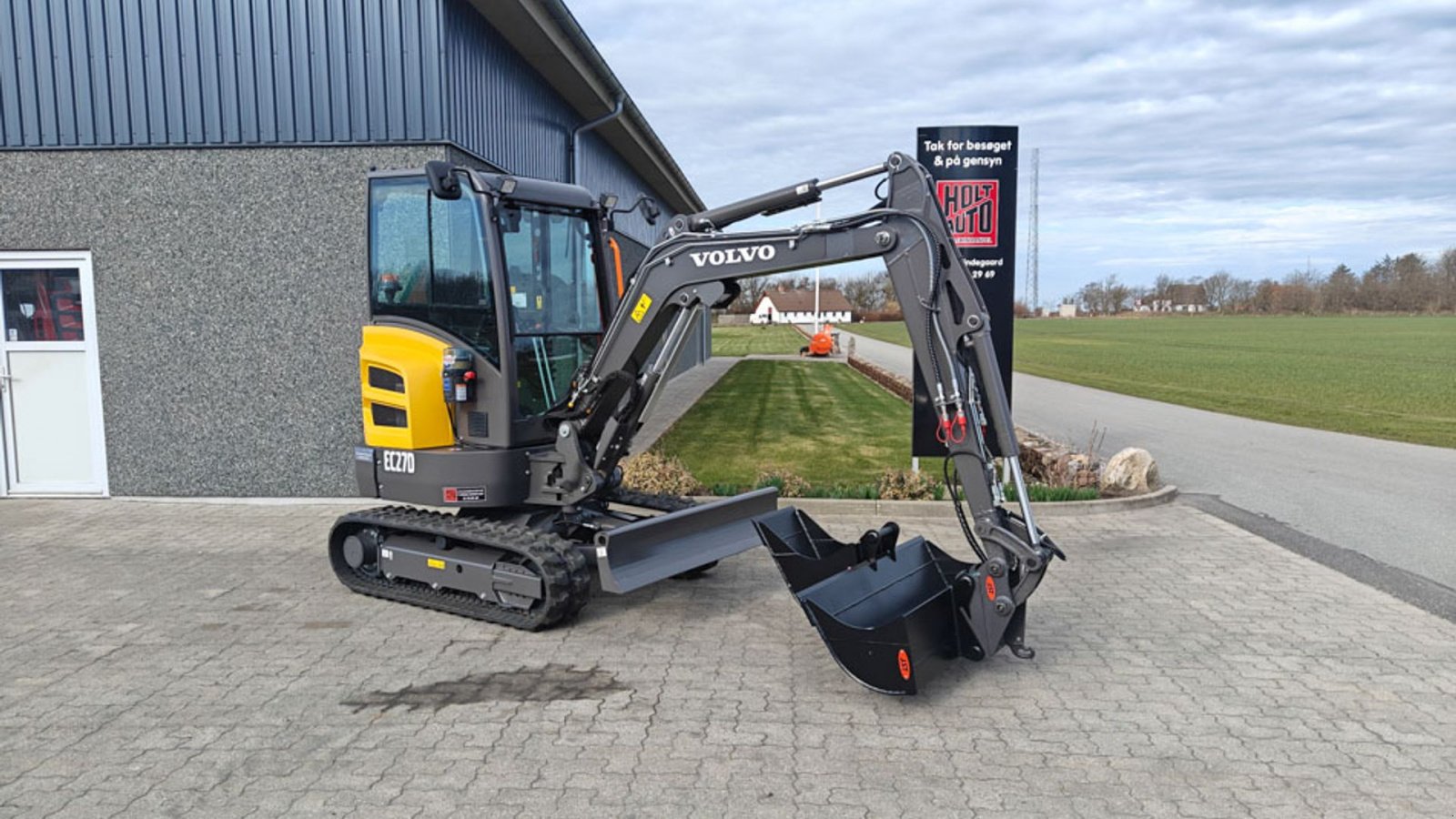 Bagger от тип Volvo EC27D, Gebrauchtmaschine в Vrå (Снимка 1)