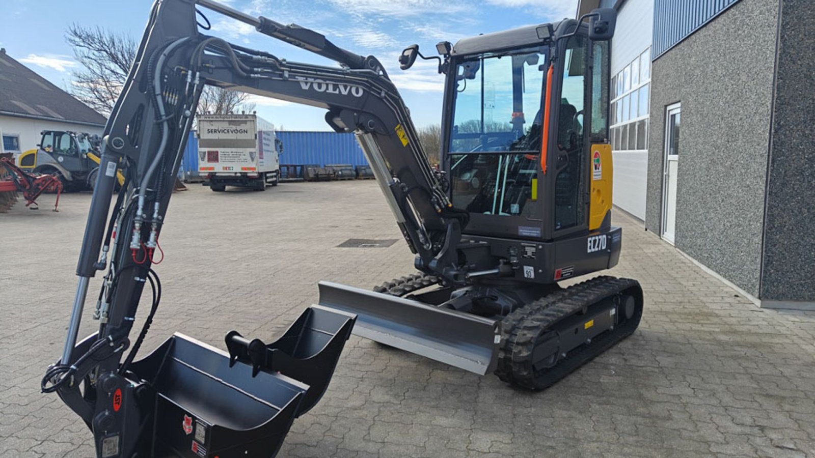 Bagger от тип Volvo EC27D, Gebrauchtmaschine в Vrå (Снимка 7)