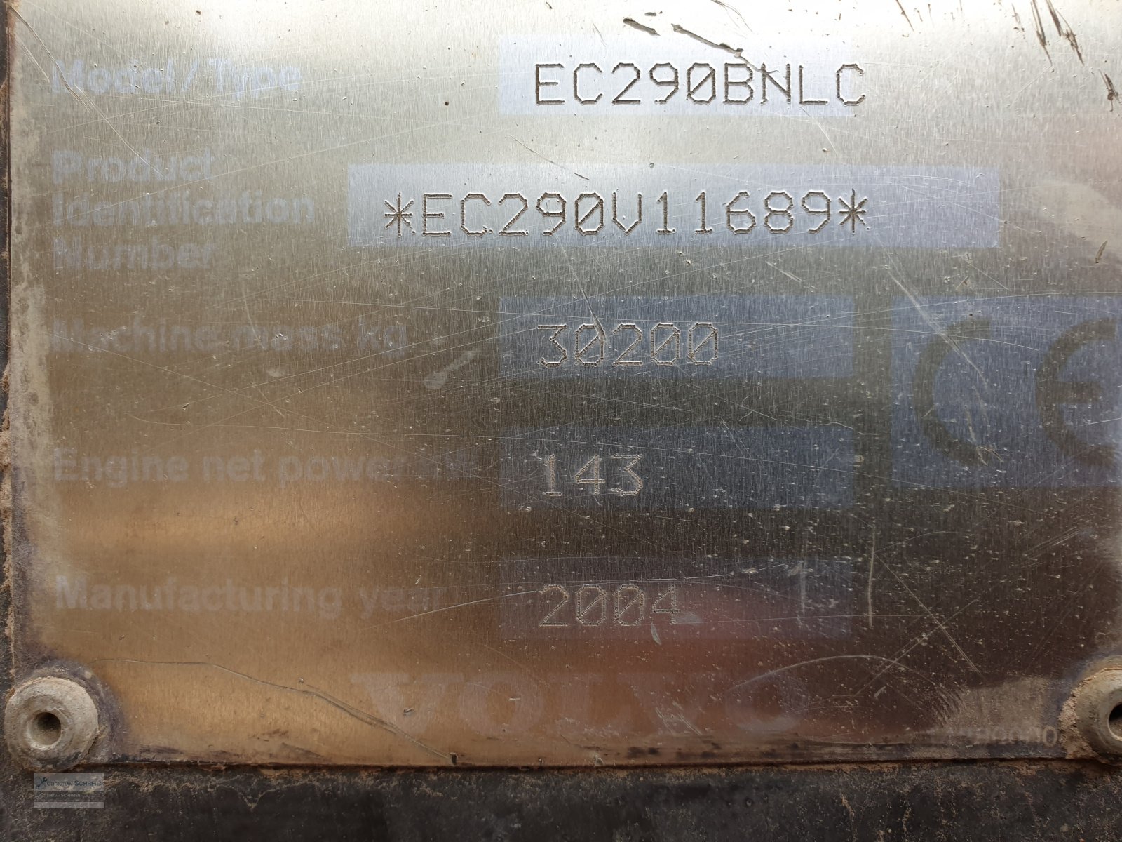 Bagger des Typs Volvo EC290B NLC, Gebrauchtmaschine in Lichtenau Stadtgebiet (Bild 23)