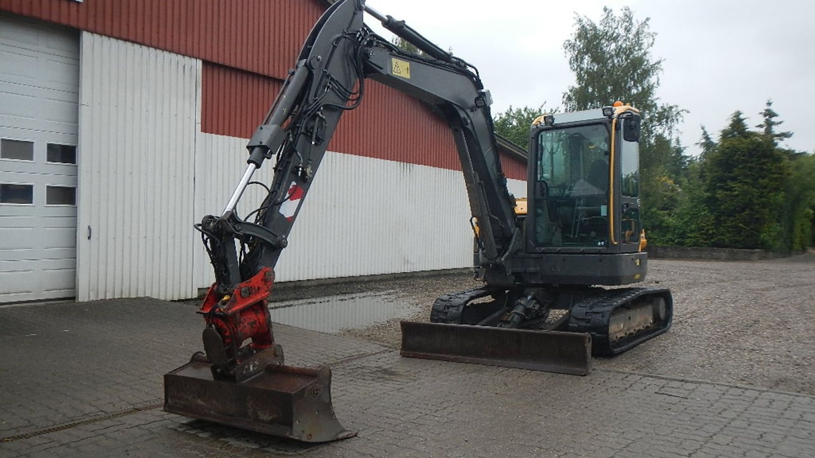 Bagger of the type Volvo ECR 58 D, Gebrauchtmaschine in Aabenraa (Picture 15)