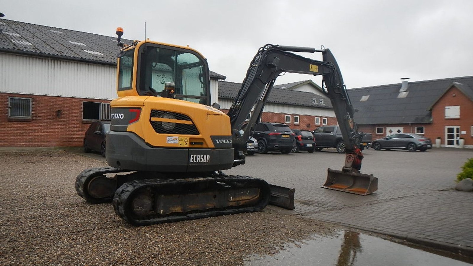 Bagger of the type Volvo ECR 58 D, Gebrauchtmaschine in Aabenraa (Picture 5)