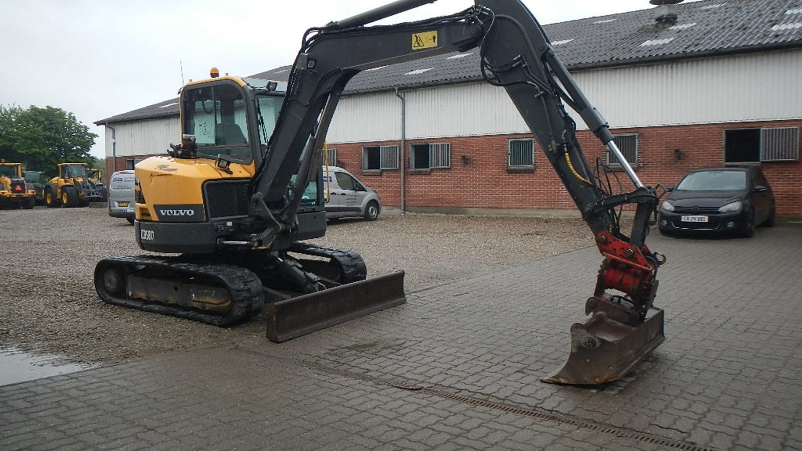 Bagger of the type Volvo ECR 58 D, Gebrauchtmaschine in Aabenraa (Picture 13)