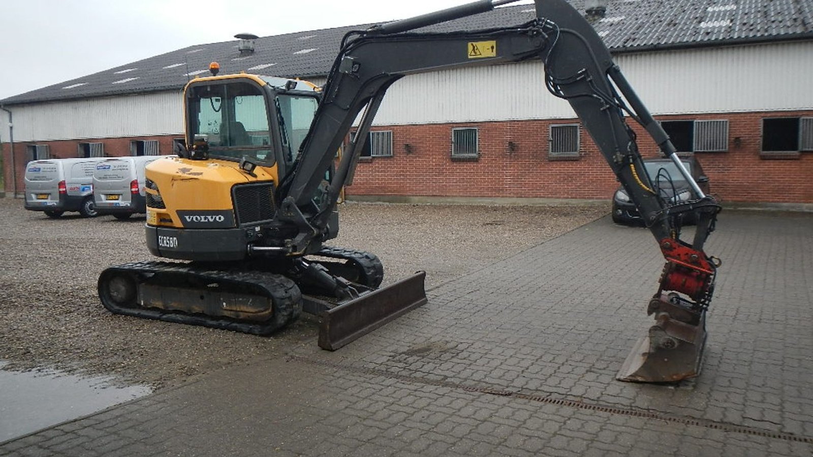 Bagger of the type Volvo ECR 58 D, Gebrauchtmaschine in Aabenraa (Picture 14)