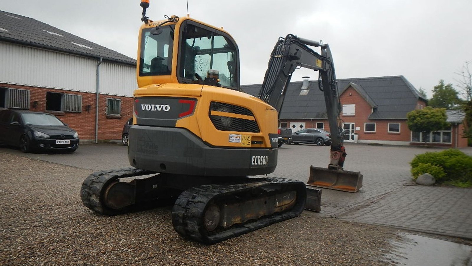 Bagger of the type Volvo ECR 58 D, Gebrauchtmaschine in Aabenraa (Picture 8)