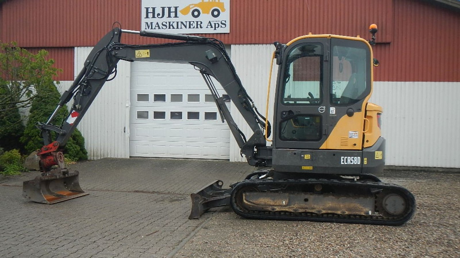 Bagger of the type Volvo ECR 58 D, Gebrauchtmaschine in Aabenraa (Picture 3)
