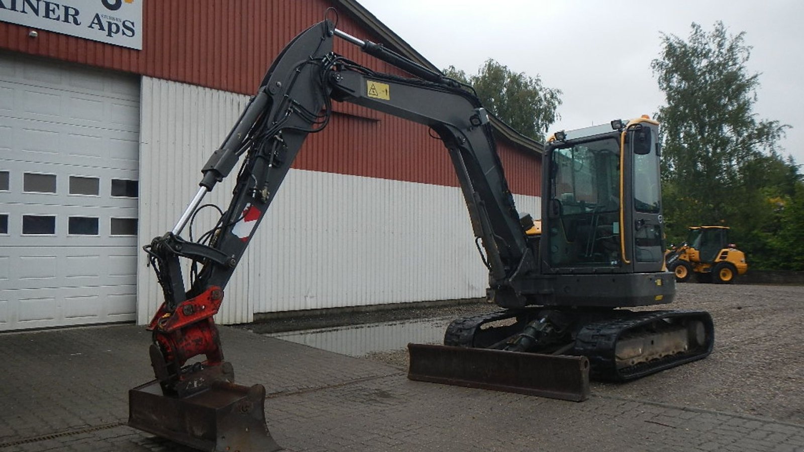 Bagger of the type Volvo ECR 58 D, Gebrauchtmaschine in Aabenraa (Picture 4)