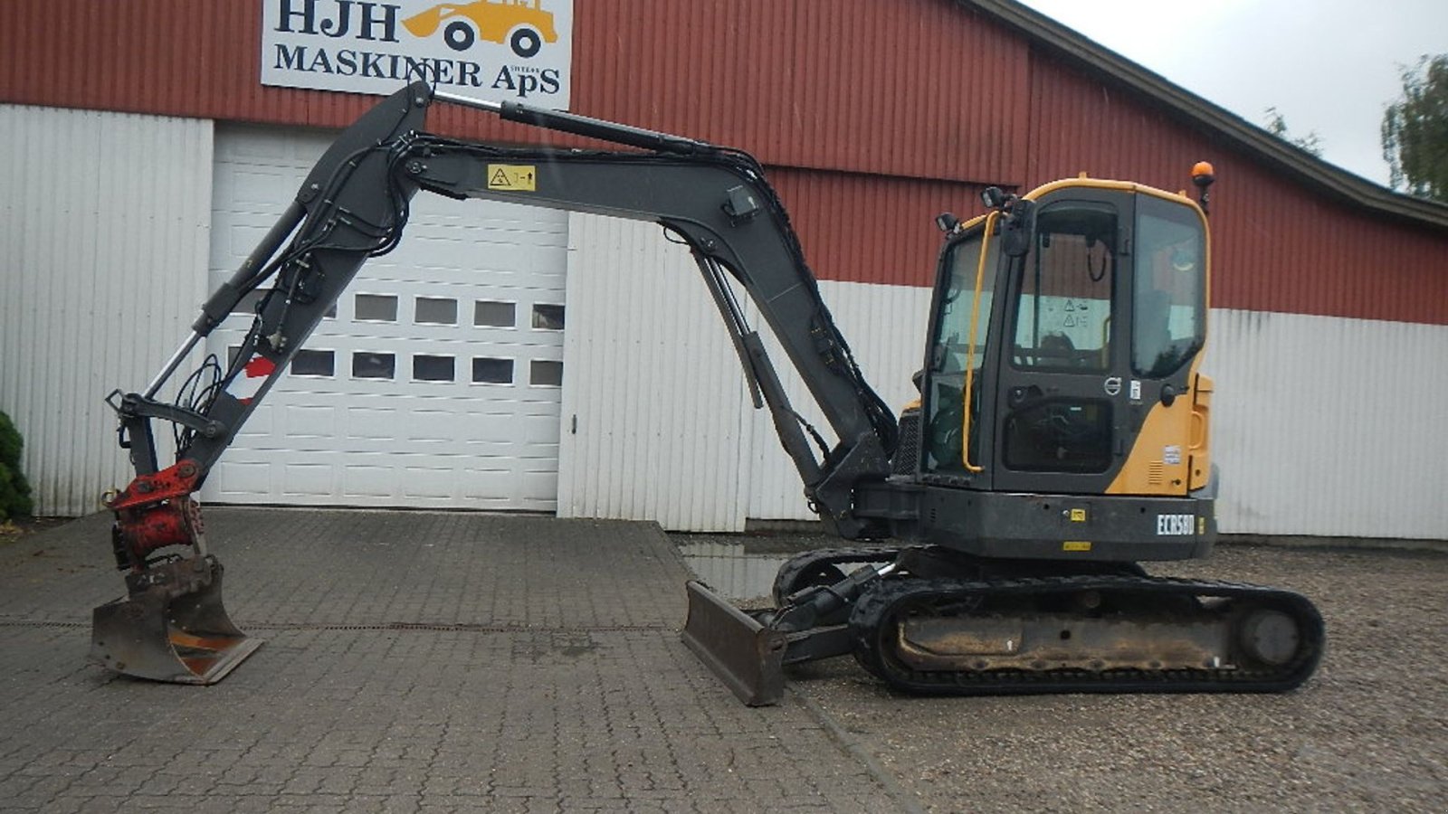 Bagger of the type Volvo ECR 58 D, Gebrauchtmaschine in Aabenraa (Picture 1)