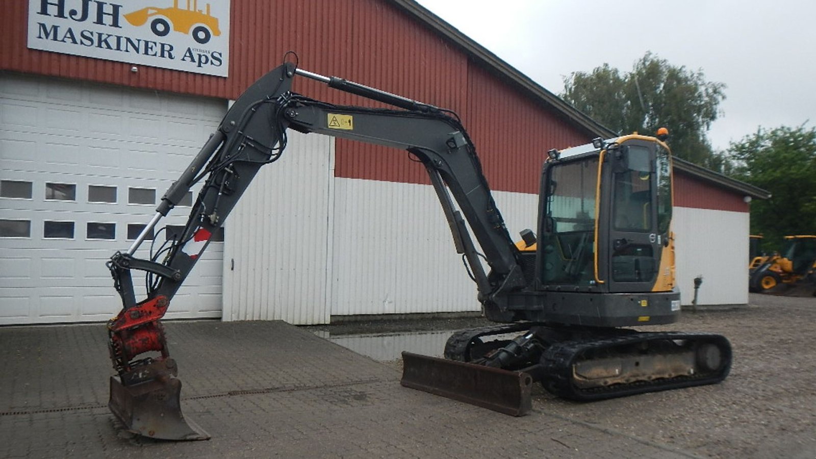 Bagger of the type Volvo ECR 58 D, Gebrauchtmaschine in Aabenraa (Picture 9)