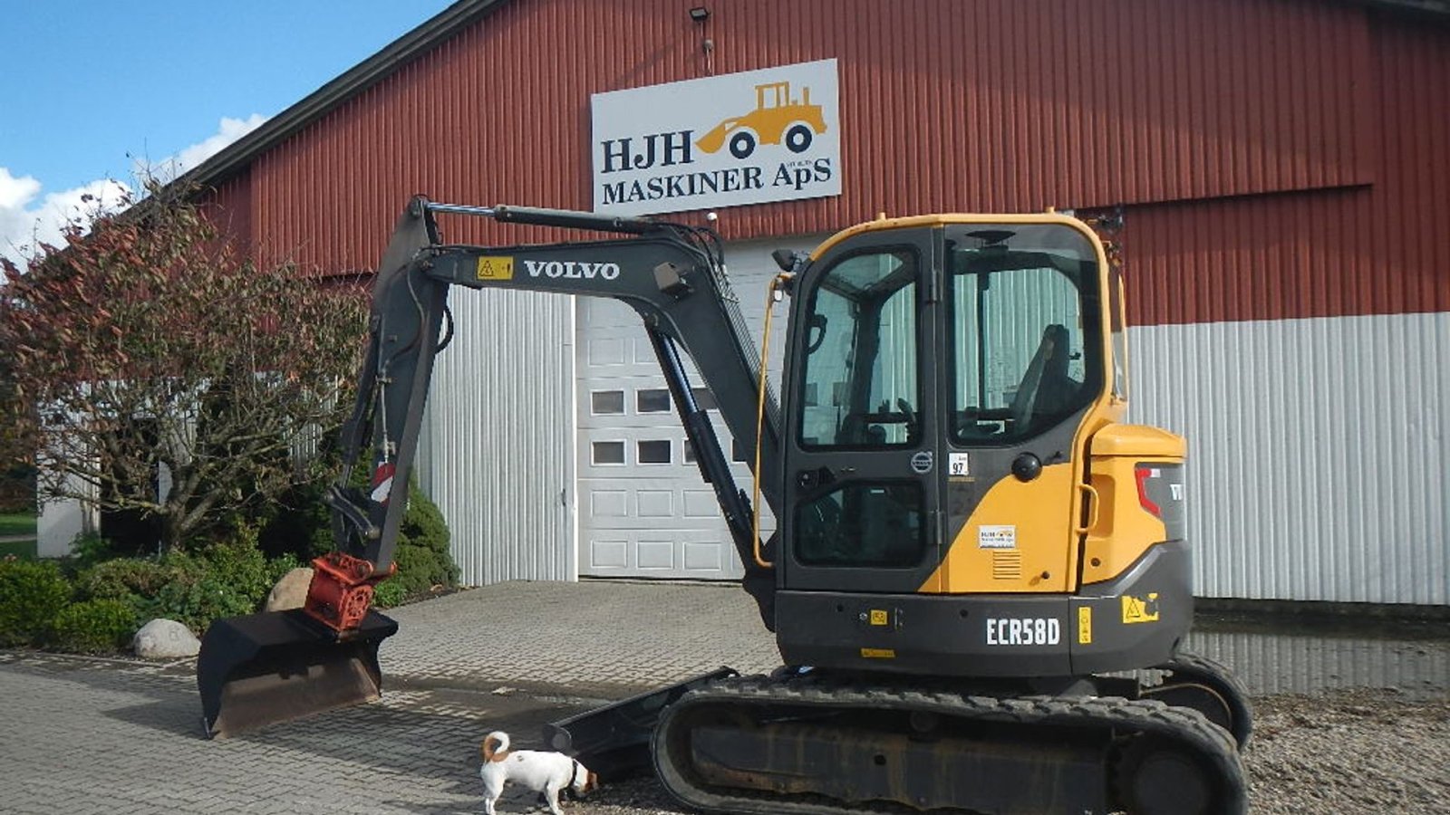 Bagger Türe ait Volvo ECR 58 D, Gebrauchtmaschine içinde Aabenraa (resim 3)