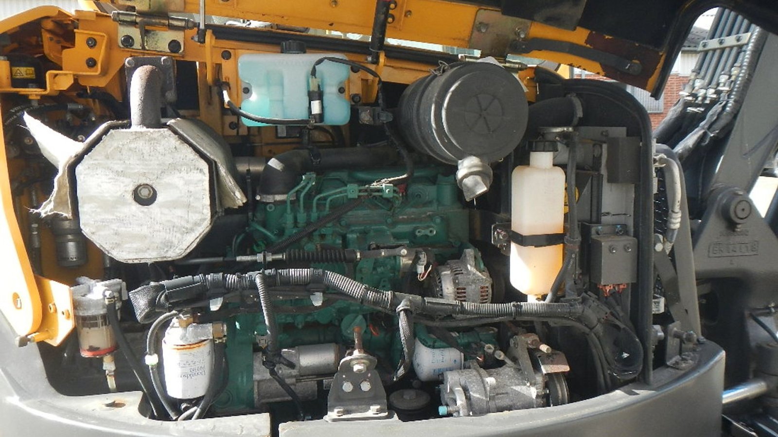 Bagger Türe ait Volvo ECR 58 D, Gebrauchtmaschine içinde Aabenraa (resim 21)