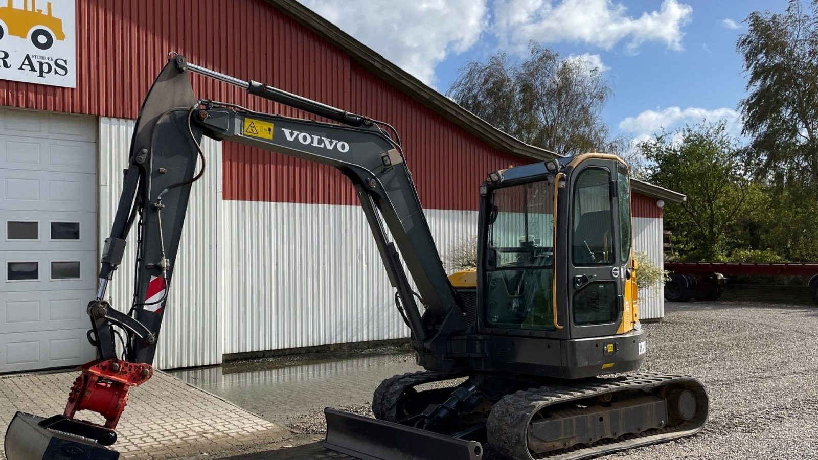 Bagger Türe ait Volvo ECR 58 D, Gebrauchtmaschine içinde Aabenraa (resim 2)