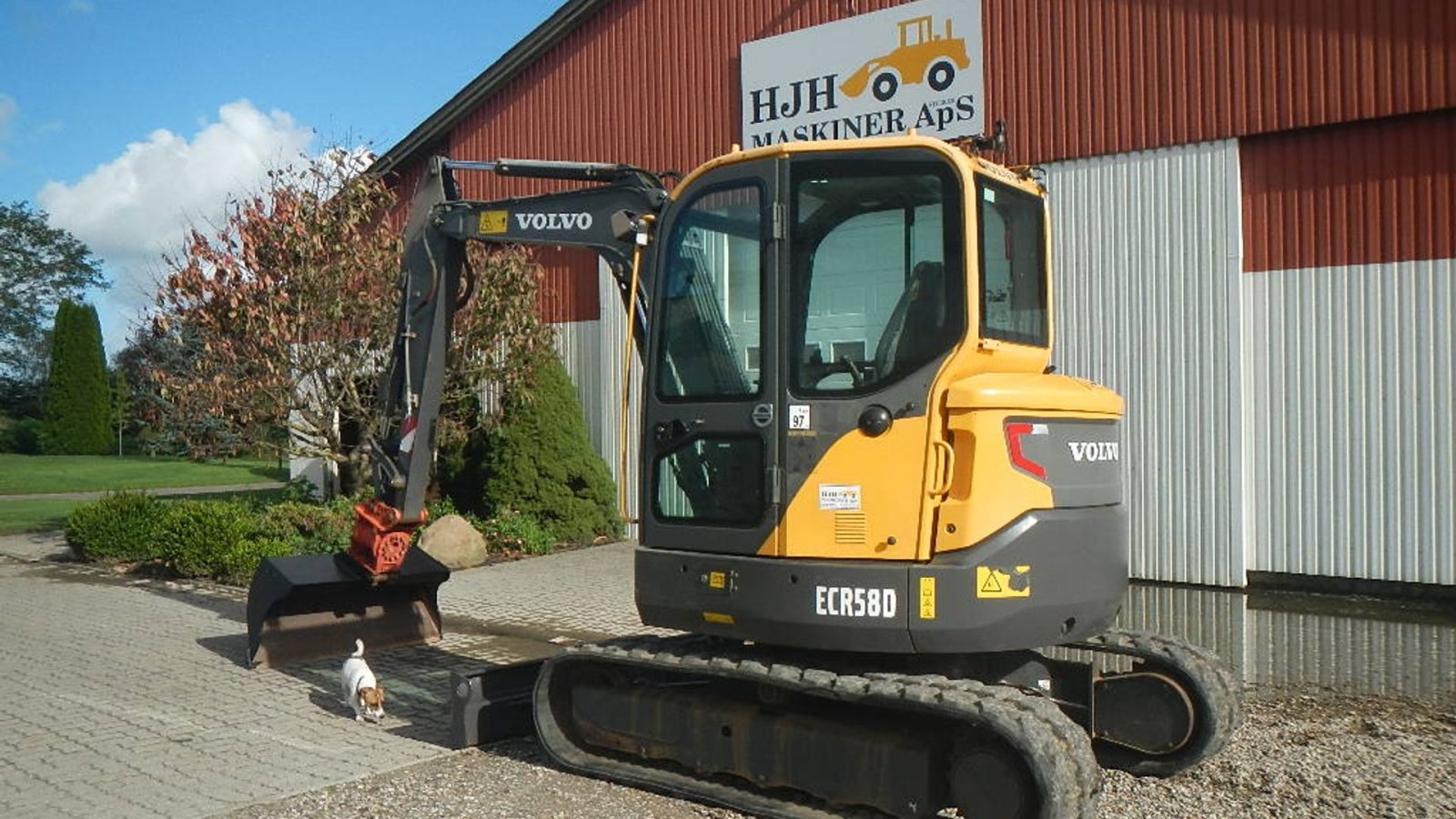 Bagger Türe ait Volvo ECR 58 D, Gebrauchtmaschine içinde Aabenraa (resim 7)