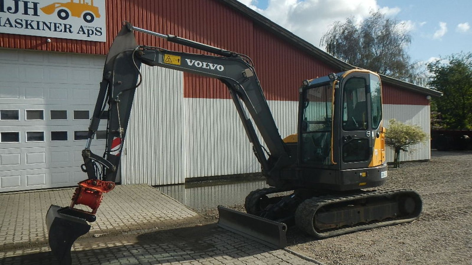 Bagger Türe ait Volvo ECR 58 D, Gebrauchtmaschine içinde Aabenraa (resim 10)