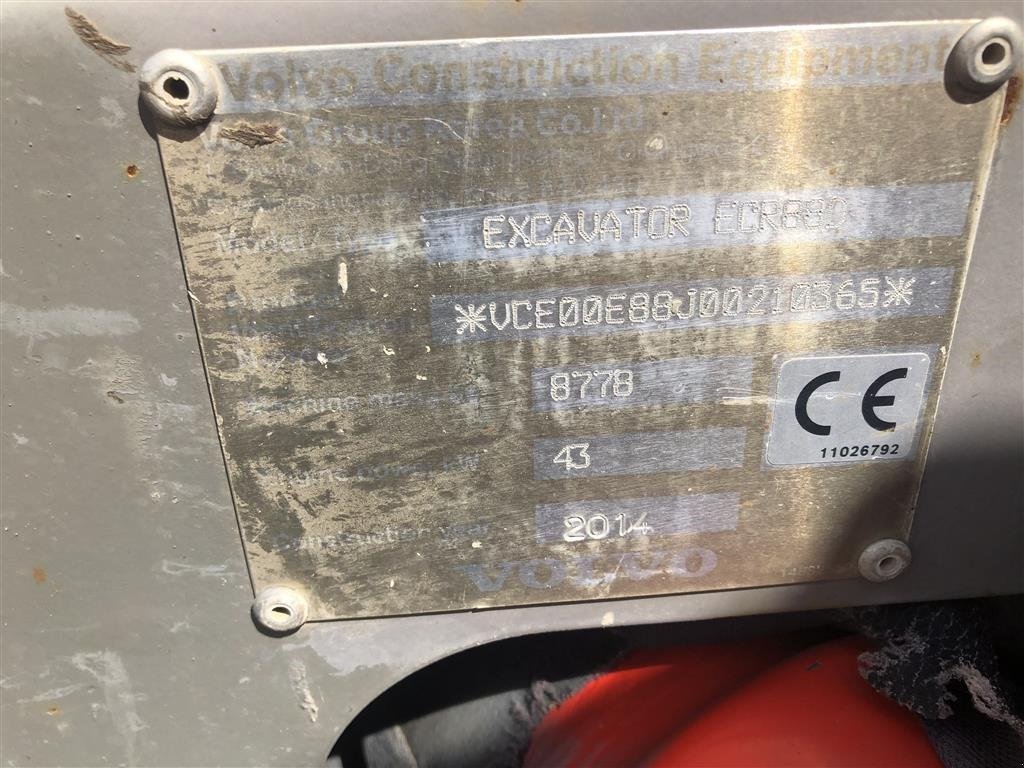 Bagger za tip Volvo ECR 88 D, Gebrauchtmaschine u Tønder (Slika 14)