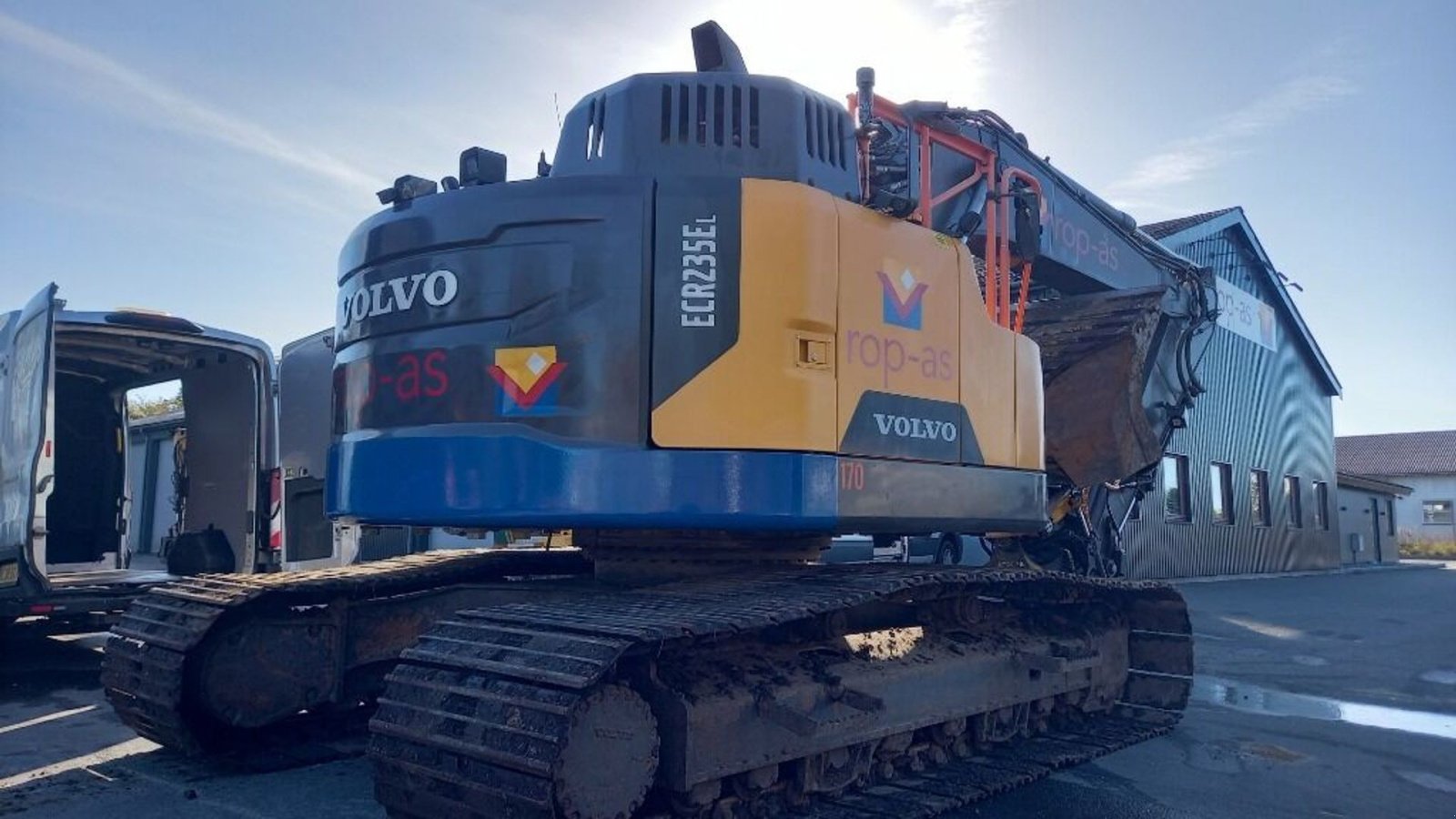 Bagger of the type Volvo ECR235EL, Gebrauchtmaschine in Rødovre (Picture 3)