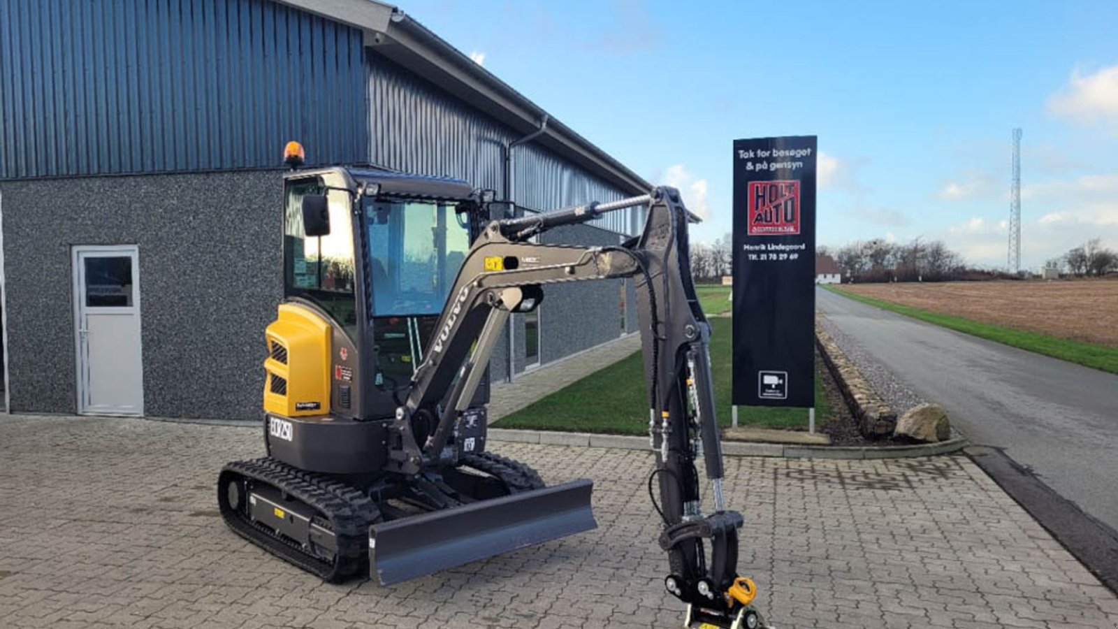 Bagger des Typs Volvo ECR25D, Gebrauchtmaschine in Vrå (Bild 3)