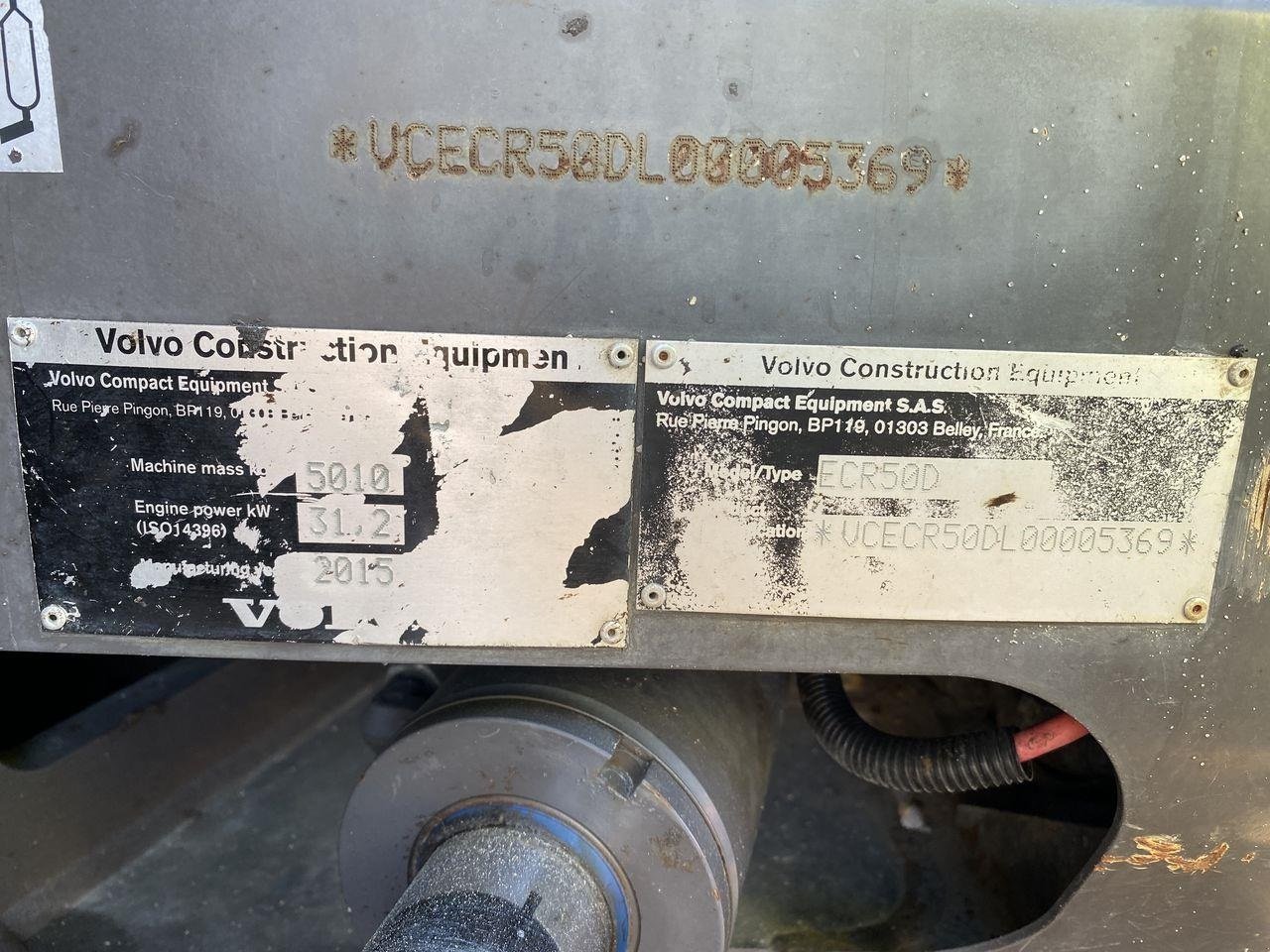 Bagger typu Volvo ECR50, Gebrauchtmaschine v Skive (Obrázek 12)