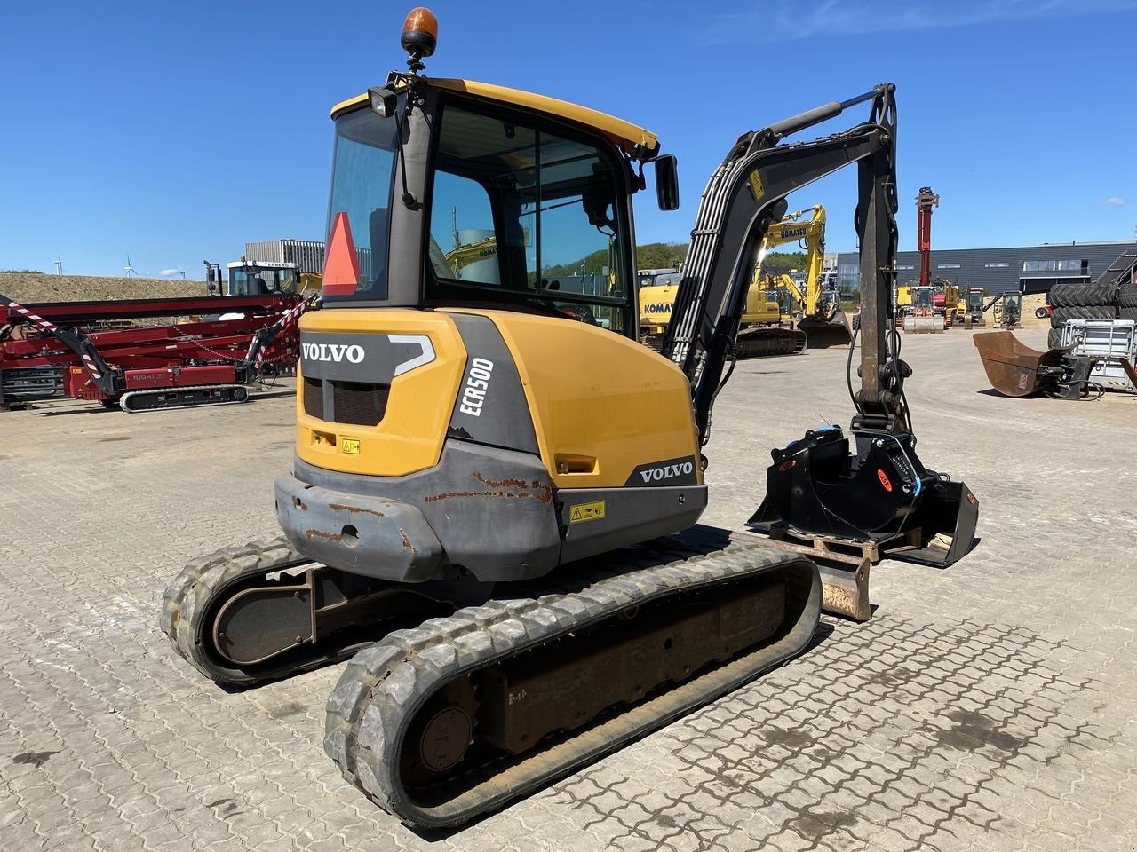 Bagger tipa Volvo ECR50, Gebrauchtmaschine u Skive (Slika 4)