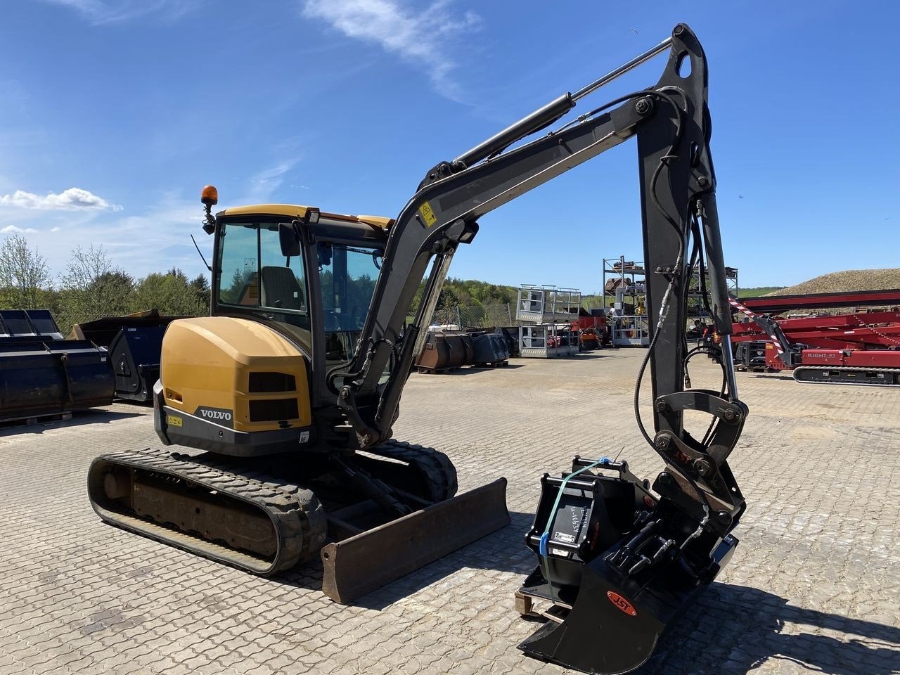 Bagger tipa Volvo ECR50, Gebrauchtmaschine u Skive (Slika 5)
