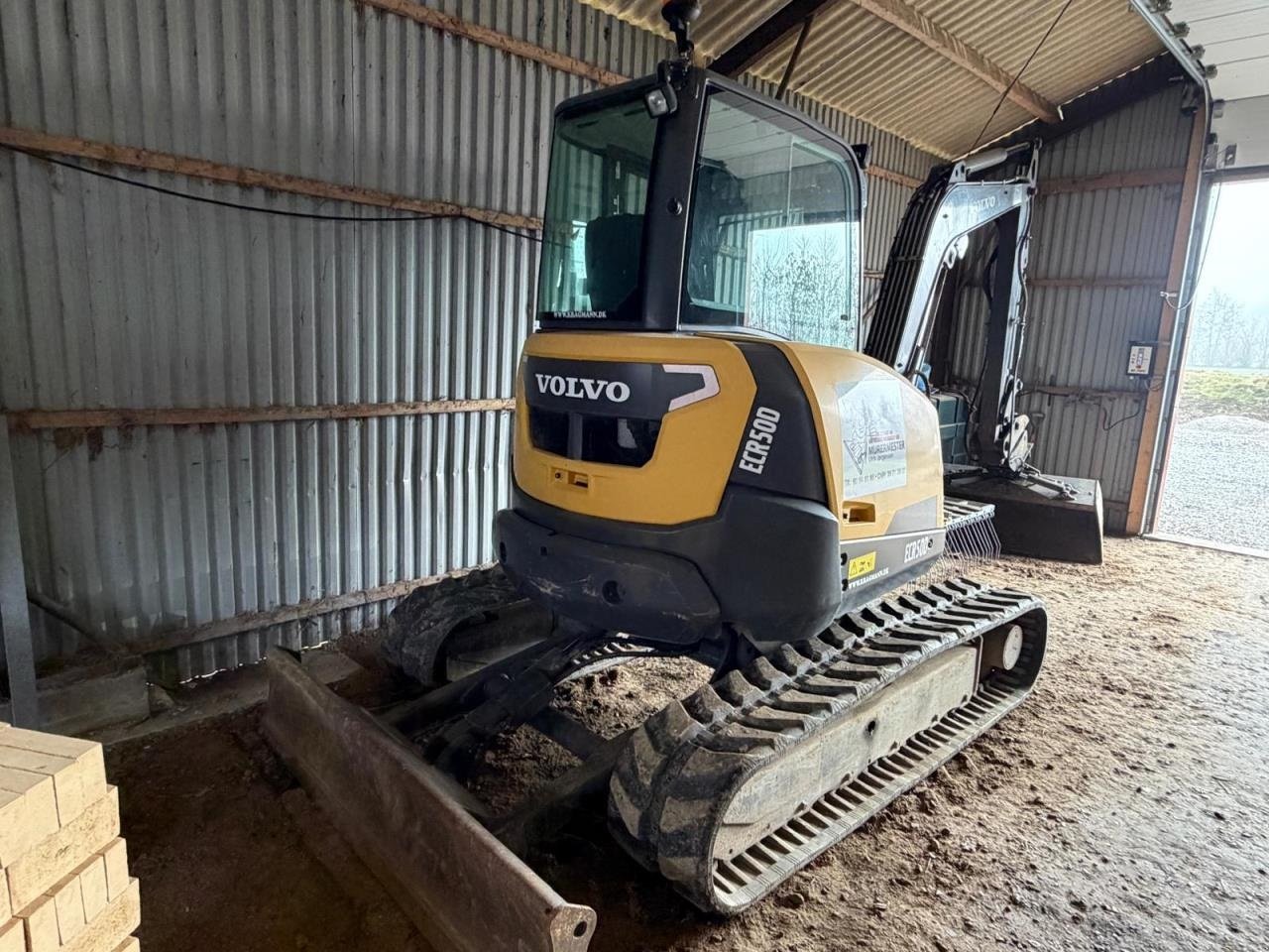 Bagger des Typs Volvo ECR50D, Gebrauchtmaschine in Middelfart (Bild 6)