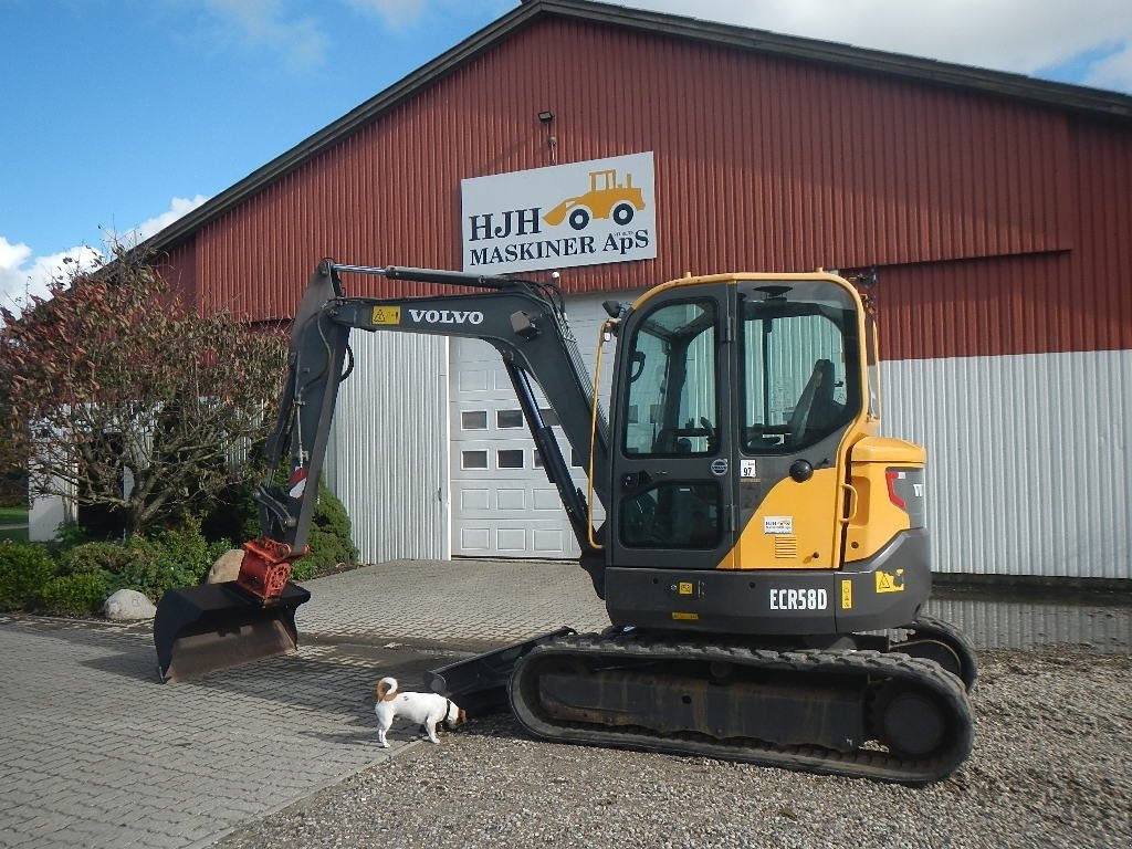 Bagger des Typs Volvo ECR58 D, Gebrauchtmaschine in Aabenraa (Bild 5)