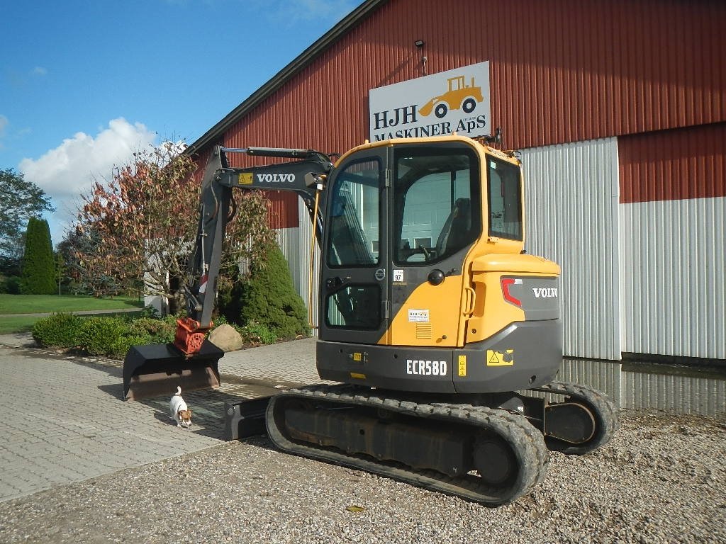 Bagger des Typs Volvo ECR58 D, Gebrauchtmaschine in Aabenraa (Bild 2)