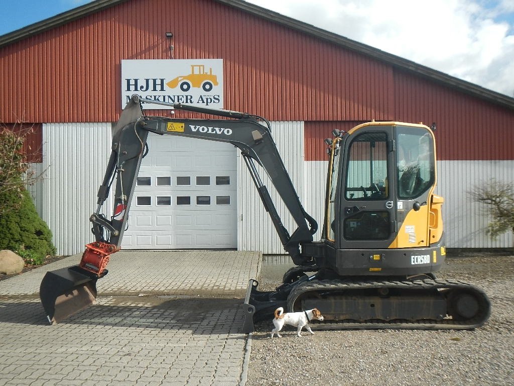 Bagger des Typs Volvo ECR58 D, Gebrauchtmaschine in Aabenraa (Bild 1)