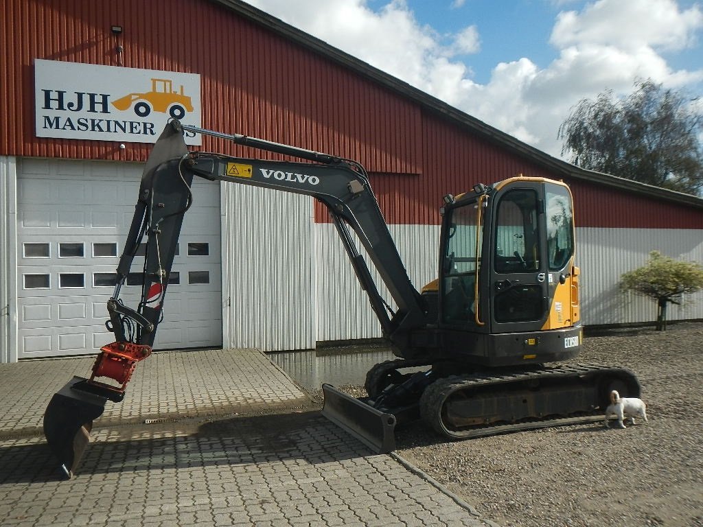 Bagger des Typs Volvo ECR58 D, Gebrauchtmaschine in Aabenraa (Bild 14)