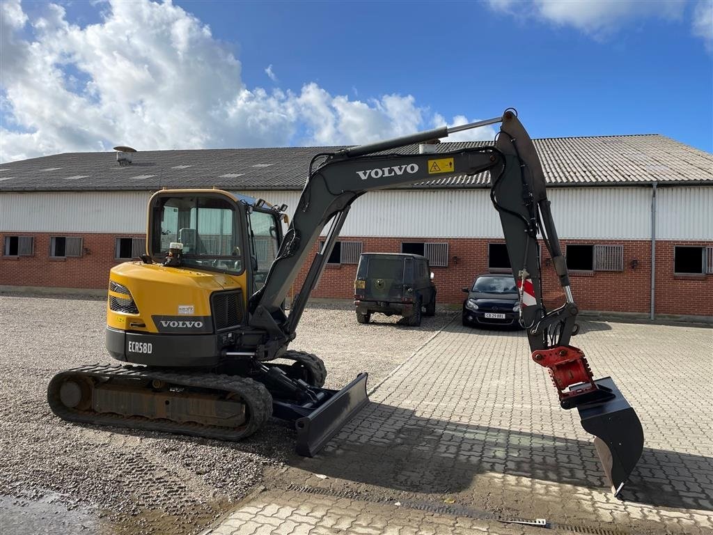 Bagger des Typs Volvo ECR58 D, Gebrauchtmaschine in Aabenraa (Bild 7)