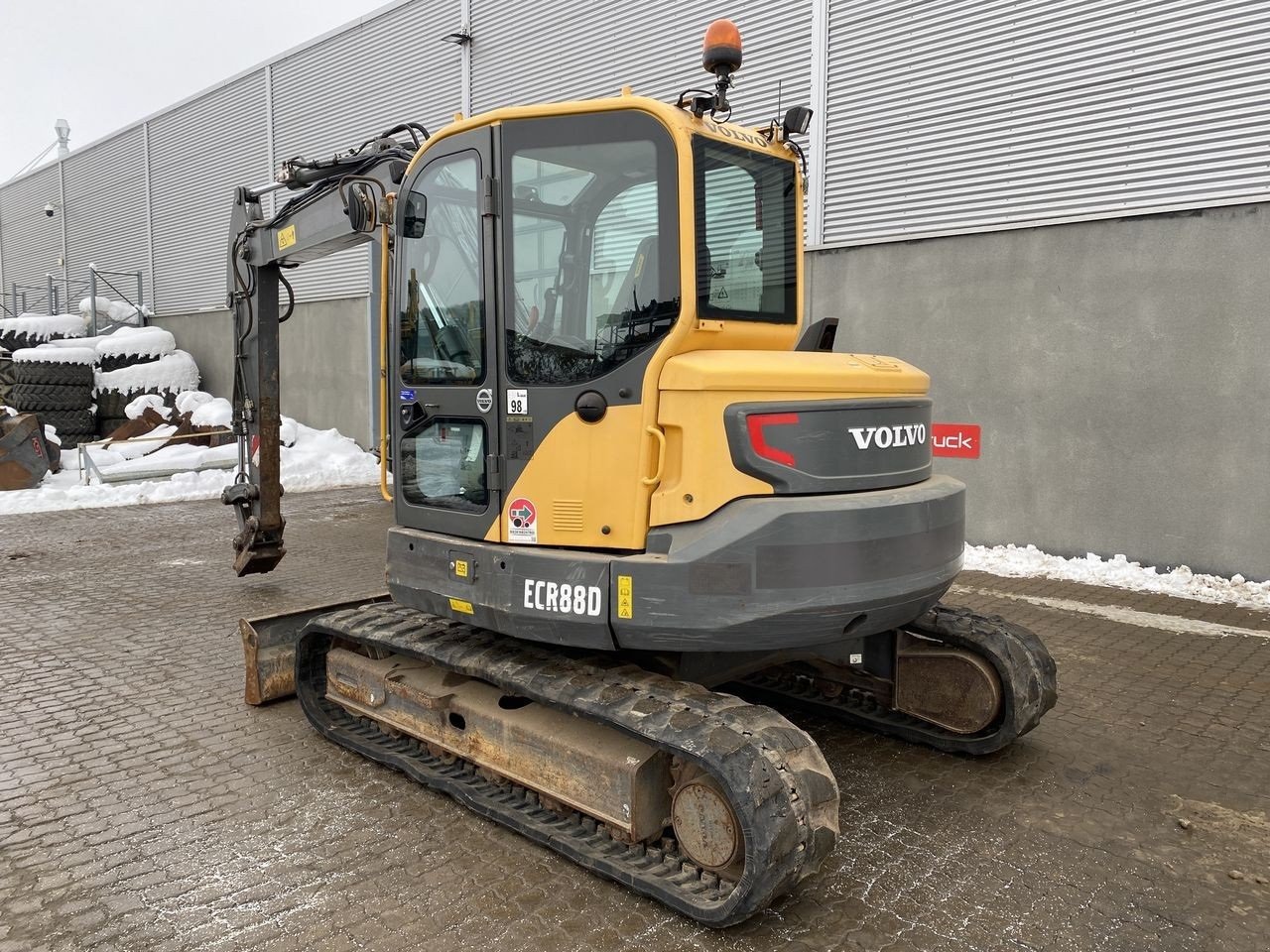 Bagger typu Volvo ECR88D, Gebrauchtmaschine v Skive (Obrázek 2)