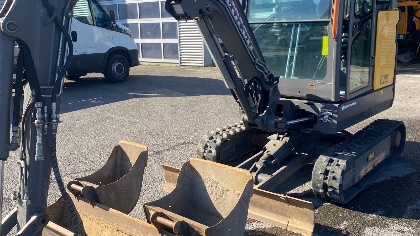 Bagger a típus Volvo Volvo EC20E EC20E, Gebrauchtmaschine ekkor: Viborg (Kép 4)