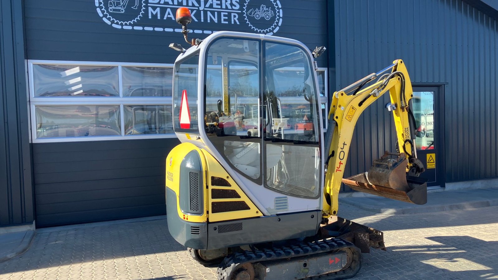Bagger типа Wacker Neuson 1404 Wacker Neuson 1404 Kører godt, Gebrauchtmaschine в Horsens (Фотография 14)