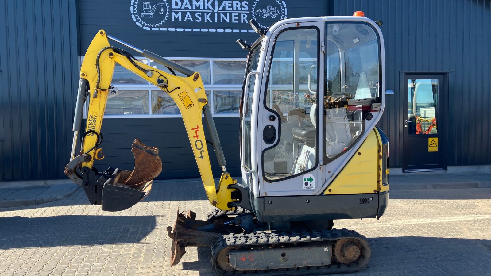 Bagger типа Wacker Neuson 1404 Wacker Neuson 1404 Kører godt, Gebrauchtmaschine в Horsens (Фотография 1)