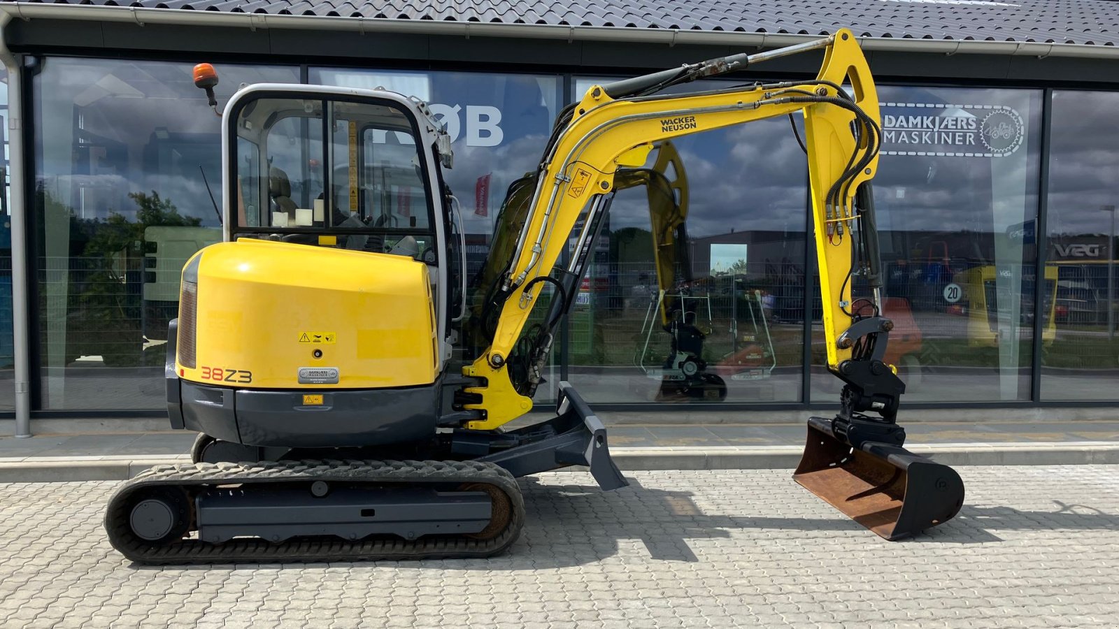 Bagger tipa Wacker Neuson 38 Z3 4100 kg, Gebrauchtmaschine u Horsens (Slika 2)