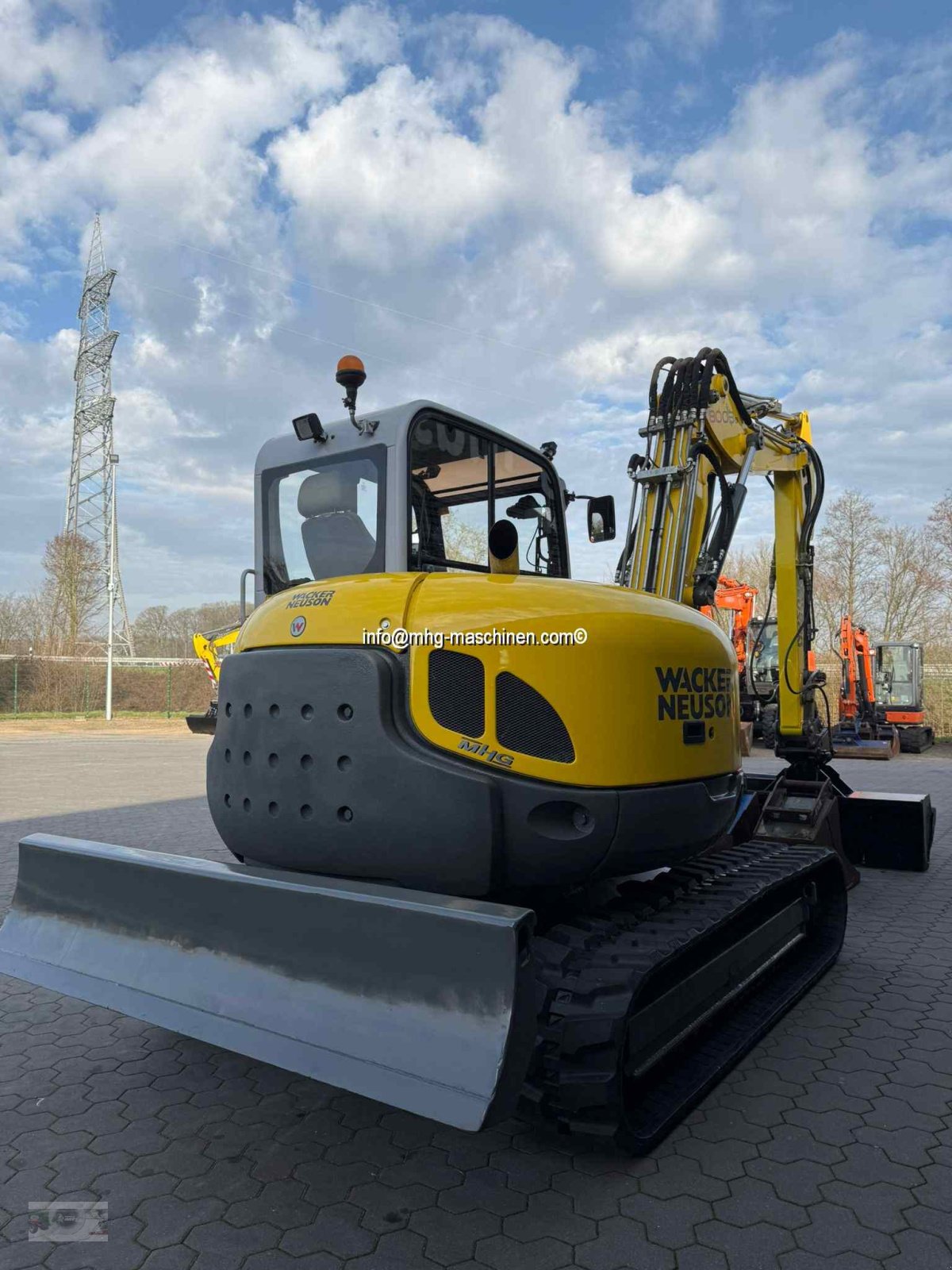 Bagger от тип Wacker Neuson 8003/75Z3 Kettenbagger, Gebrauchtmaschine в Gescher (Снимка 4)