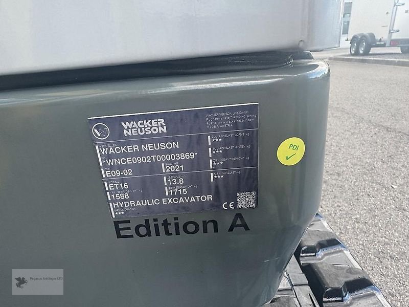 Bagger a típus Wacker Neuson ET 16 Ed. A, Minibagger 1,6t, Gebrauchtmaschine ekkor: Gevelsberg (Kép 7)