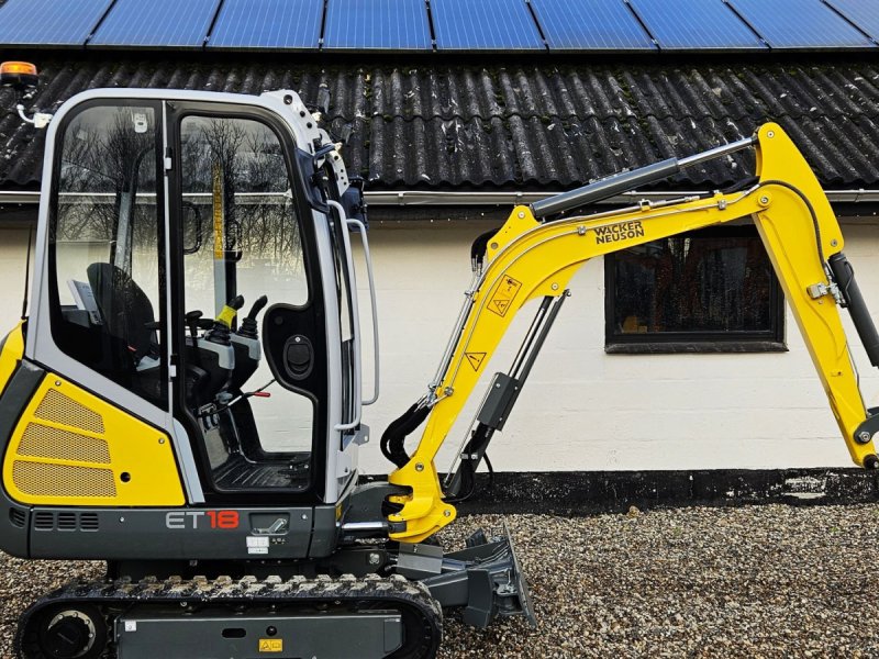 Bagger del tipo Wacker Neuson ET 18 / fabriksny - år 2024 / dobbelt udtag og pæn udstyret, Gebrauchtmaschine In Arden (Immagine 1)