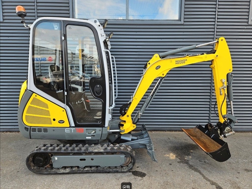 Bagger типа Wacker Neuson ET 18, Gebrauchtmaschine в Fårevejle (Фотография 6)