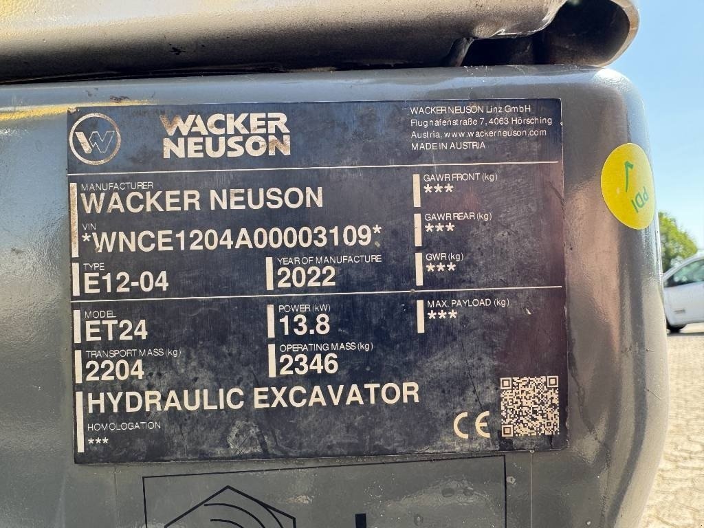 Bagger του τύπου Wacker Neuson ET 24, Gebrauchtmaschine σε Vojens (Φωτογραφία 17)