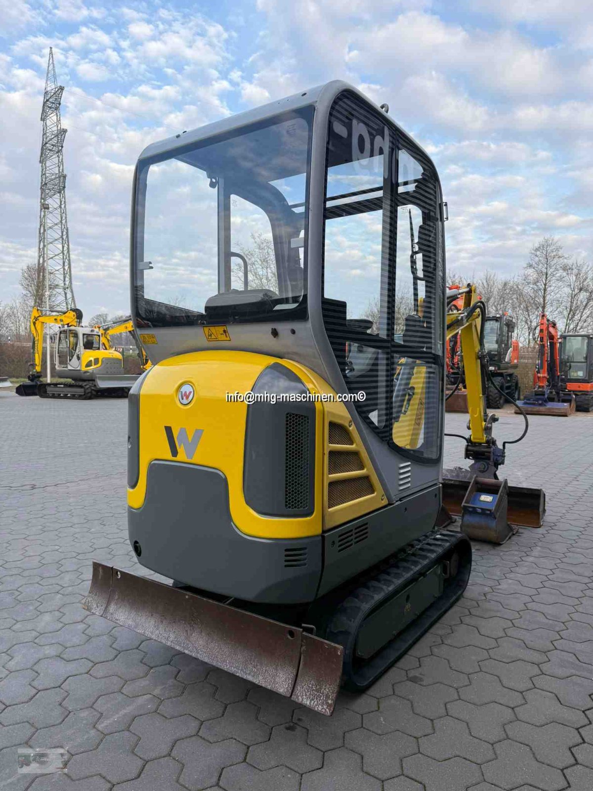 Bagger типа Wacker Neuson ET16 Kettenbagger nur 1410h, Gebrauchtmaschine в Gescher (Фотография 4)