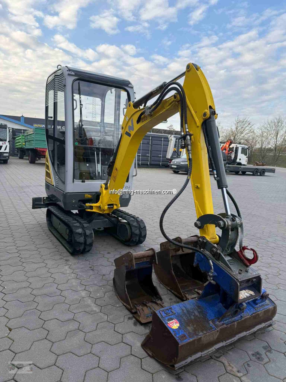Bagger типа Wacker Neuson ET16 Kettenbagger nur 1410h, Gebrauchtmaschine в Gescher (Фотография 5)