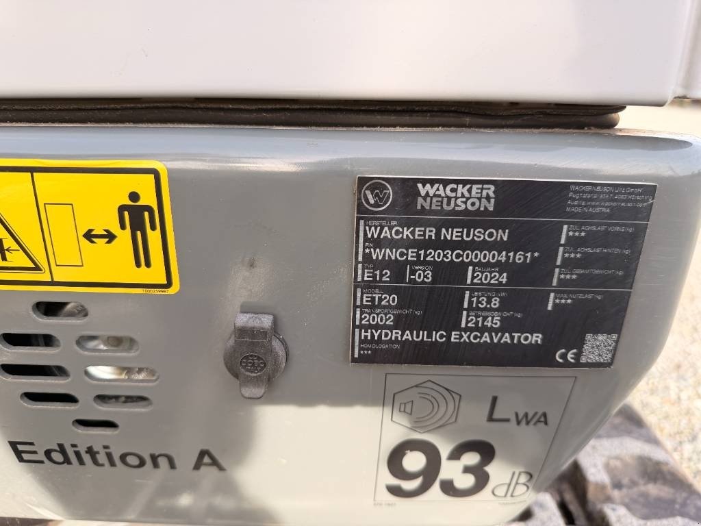 Bagger типа Wacker Neuson ET20, Gebrauchtmaschine в Neudrossenfeld (Фотография 25)