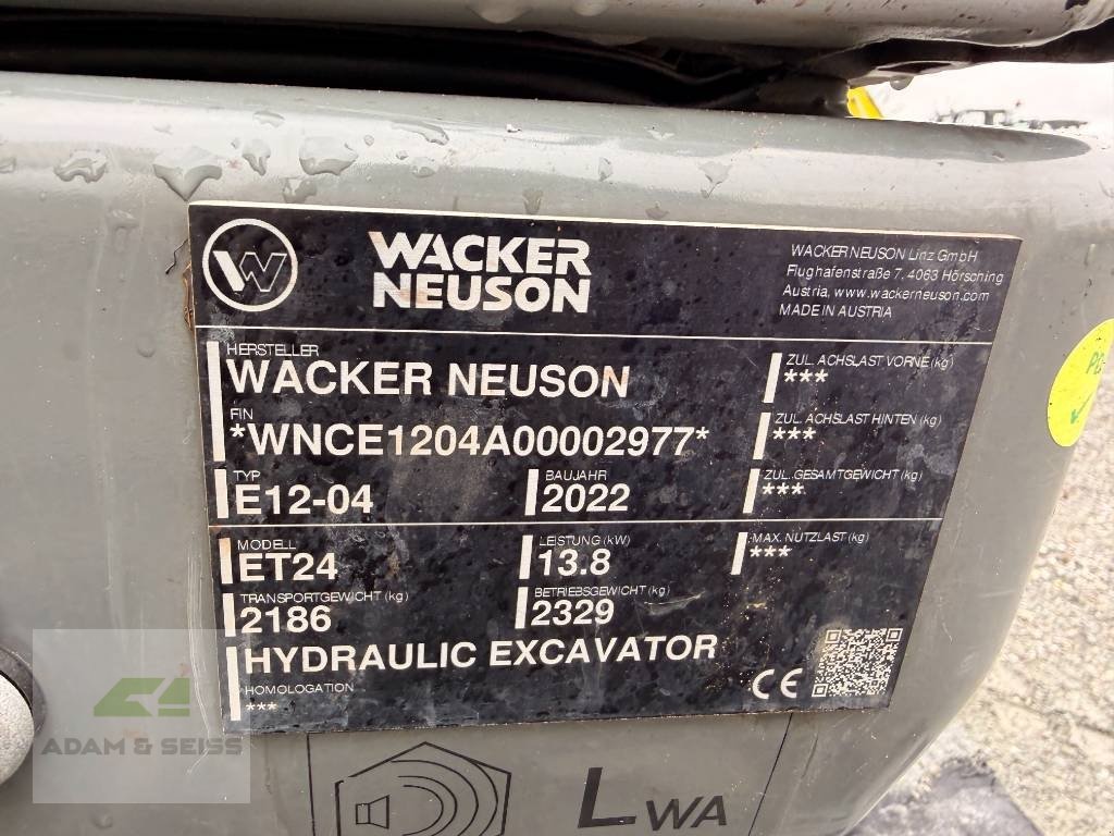 Bagger του τύπου Wacker Neuson ET24, Gebrauchtmaschine σε Neudrossenfeld (Φωτογραφία 22)