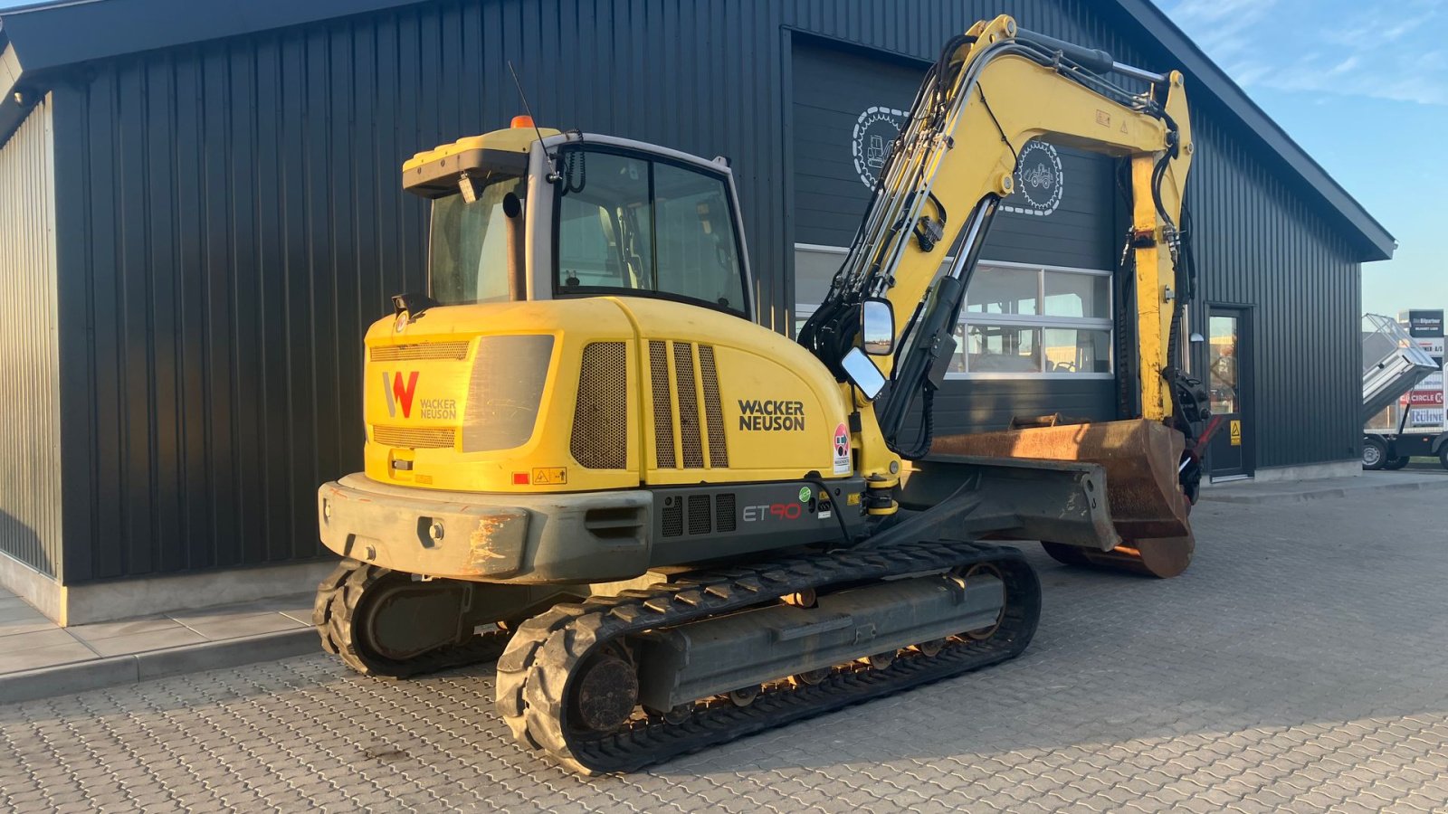 Bagger des Typs Wacker Neuson ET90 Wacker Neuson ET90 Med Rotortilt, Gebrauchtmaschine in Horsens (Bild 2)